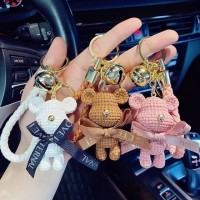 [사러왕]컬러 곰돌이 키링 곰키링 차키링 자동차 키홀더 열쇠고리 인형 가방장식 백참 에어팟 악세사리