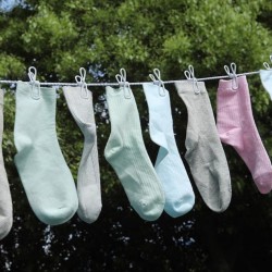 [큰손할인] 캠핑빨랫줄 빨래줄 휴대용 옷걸이 건조대 와이어 베란다 실내 옥상 차박 호텔 집게 여행용